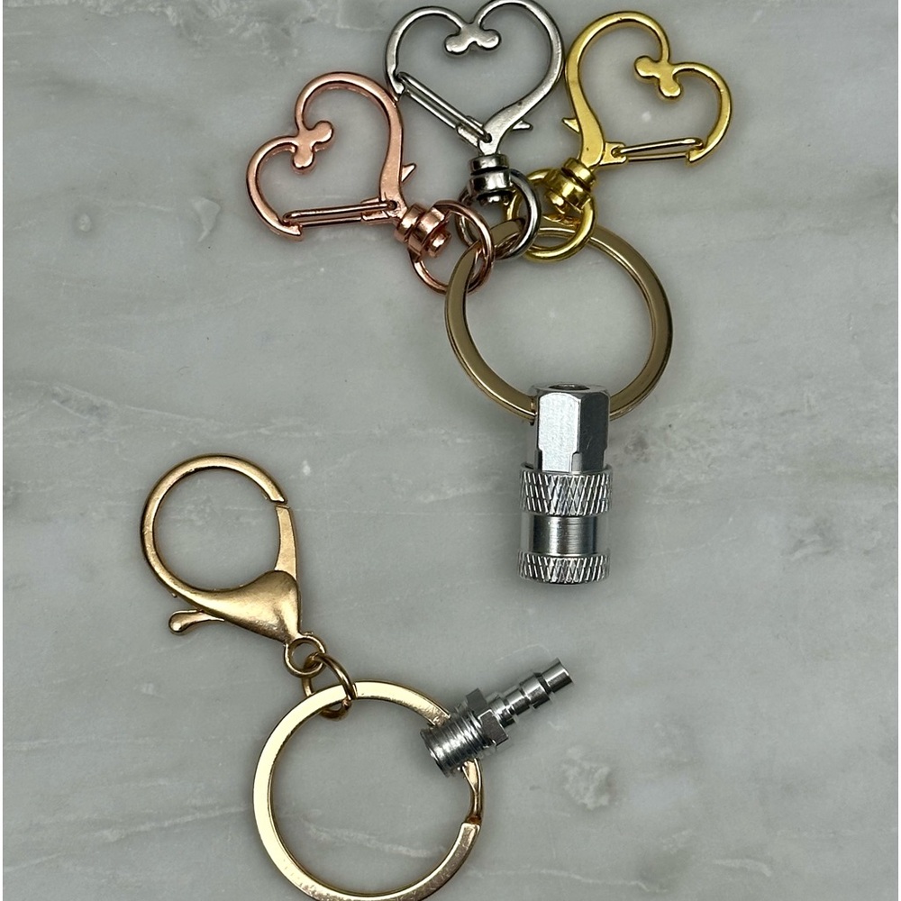 Quick Release Detachable Keychain Bag Charm with Clasp